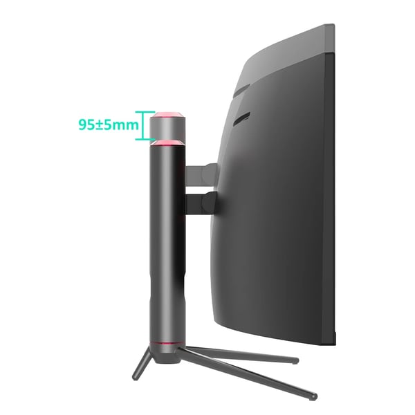 Gaming-skærm 124 cm - C49SHC - Buet 1800R 32:9 Ultrawide - 3840x1080 - 144Hz - HDR400 - PIP/PBP - 1 ms - Hvid