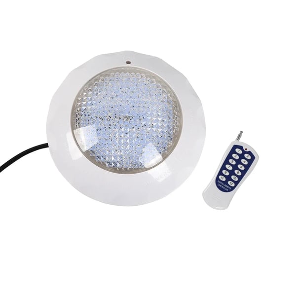 LED Poollampe - Undervandslys - 12 V - 45 W - RGB Farveskift - Fjernbetjening - IP68 Vandtæt