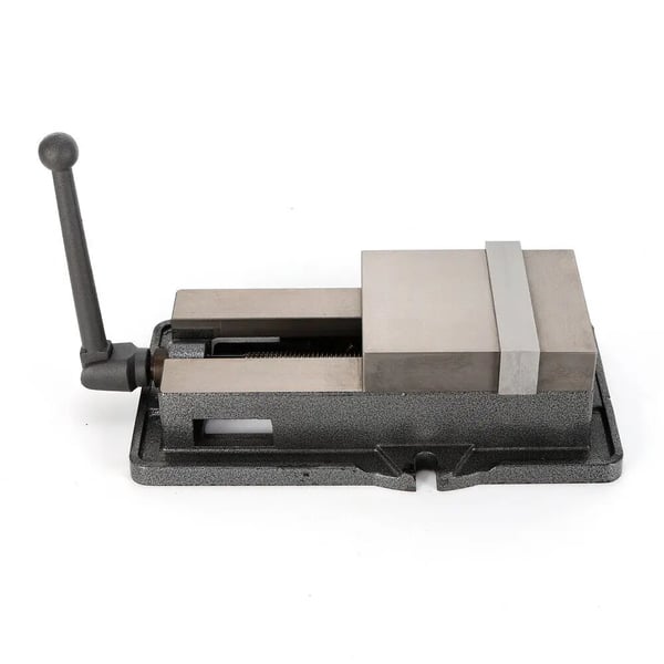 Tarkkuusruuvipuristin CNC/jyrsin - Koneistuspuristin - Leukaleveys 16 cm - Avausväli 16 cm - Leukakorkeus 4,5 cm - Raskas rakenne