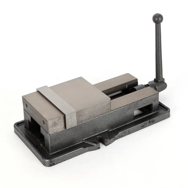Tarkkuusruuvipuristin CNC/jyrsin - Koneistuspuristin - Leukaleveys 16 cm - Avausväli 16 cm - Leukakorkeus 4,5 cm - Raskas rakenne