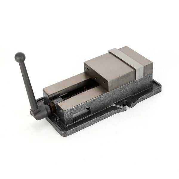 Tarkkuusruuvipuristin CNC/jyrsin - Koneistuspuristin - Leukaleveys 16 cm - Avausväli 16 cm - Leukakorkeus 4,5 cm - Raskas rakenne