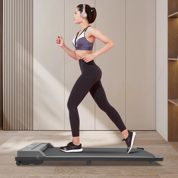 Pöydän alle mahtuva kävelymatto - Walking Pad - 3,0 hv moottori - 100 kg kantavuus - Hiljainen - Kaukosäädin - LED-näyttö - Koti/toimisto