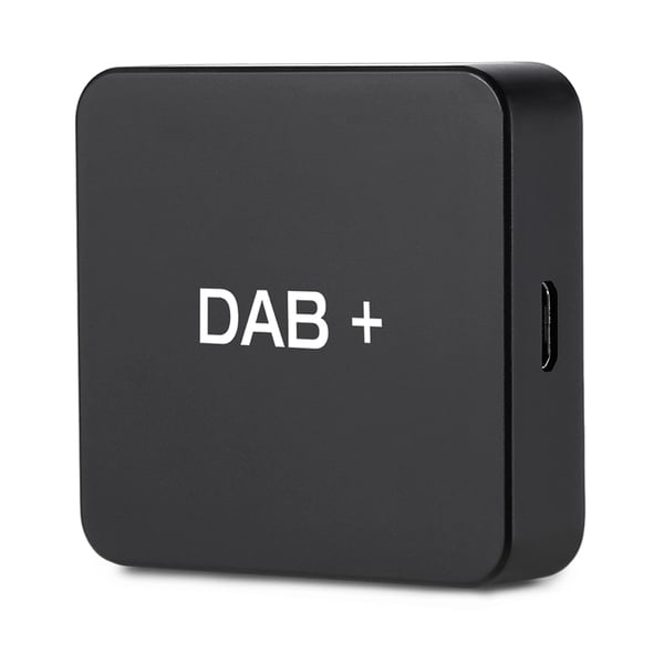 DAB digitalradio adapter - DAB 004 tuner - USB-drevet - FM-transmission - Til Android 5.1+ bilradio - Sort