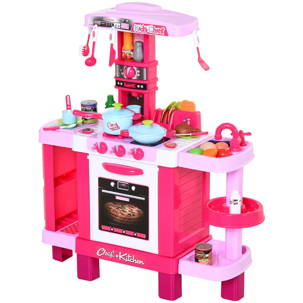 Leksakskök för barn - Lekset - 38 tillbehör - Rolllek & lärande - PP-plast - Utan batterier - 3+ år - Rosa Leksakskök för barn - Lekset - 38 tillbehör - Rolllek & lärande - PP-plast - Utan batterier - 3+ år - Rosa