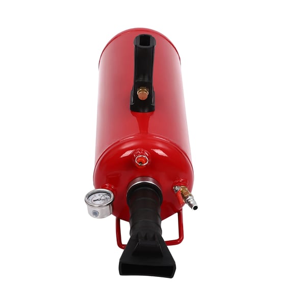 Dæk Bead Seater/Bead Blaster - Tryklufttank - 9 L - 8 bar - Til bil, lastbil, ATV - Jern - 16×50 cm - Rød