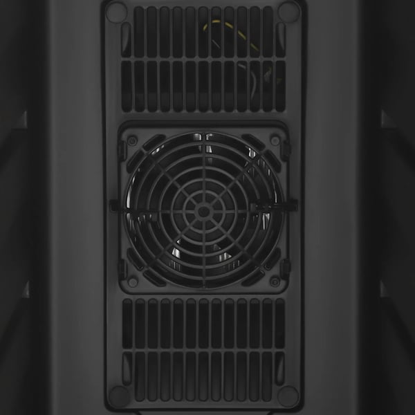 Reptilinkubator/æginkubator 23 L - JC-23AW - Køl & Varme 10–40°C - Digital Termostat - Glaslåge & galvaniseret stål - Sort