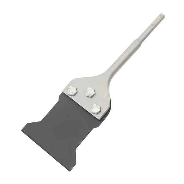 SDS Plus lattiaskaavin - Sarja - 275×100 mm terä - Varaterä ja ruuvit - Jousiteräs 40Cr - Laatoille, tiilille, betonille