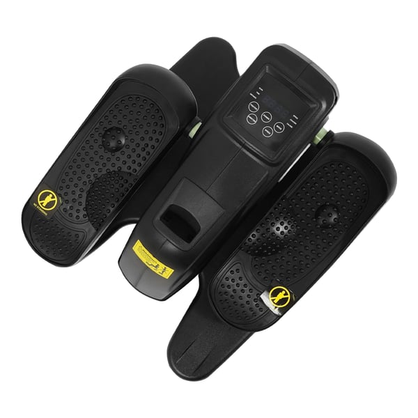 Pedaltræner - Under-bord elliptisk minicrosstrainer - Fjernbetjening - 220V 60W - Til siddende bentræning - Hjem/Kontor - Grøn
