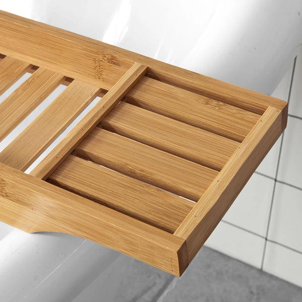 FRG212-N, badekarsbakke i bambus, 80 cm lang, brun