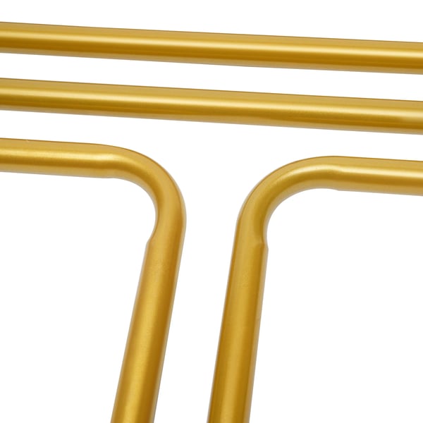 Bryllupsbaggrund - Metal blomster-/baggrundsstativ - 200×210 cm - Max 5 kg - XL - Guld
