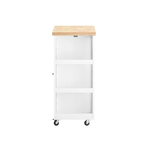 FKW75, serveringsvogn, til køkken/stue/spisestue, elfenbenshvid