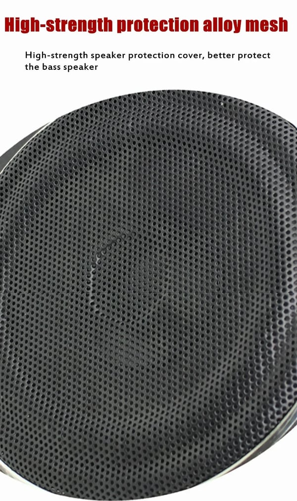 Auton Penkin Alle Subwoofer - 21 cm Aktiivisubwoofer - Sisäänrakennettu Vahvistin - 600 W Max 200 W RMS - 12 V DC - 37×25×7,5 cm - 20–150 Hz - Musta