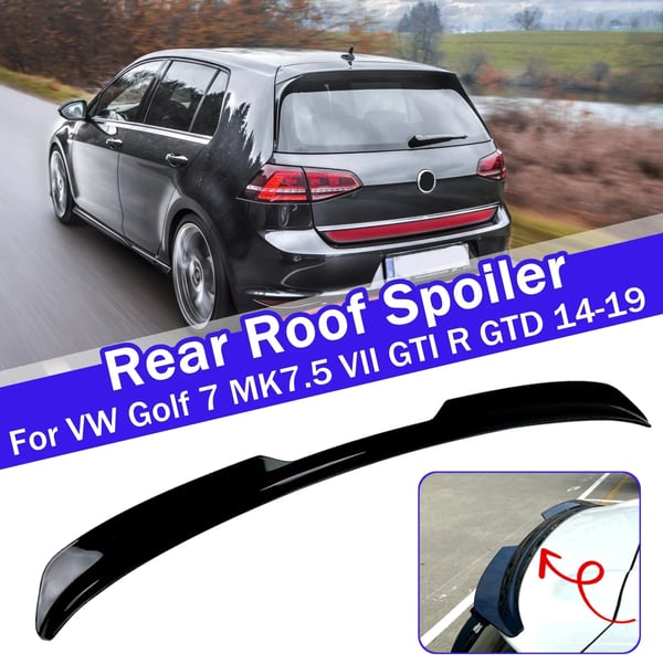 Bagtagspoiler - Spoilervinge - GTI R-stil - MK7/MK7.5 2014-2019 - Sportlook - Græsgrøn
