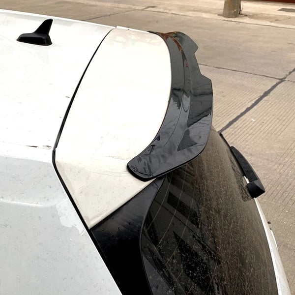 Bageste tagspoiler - R-Line Standard - Passer Volkswagen VW Golf 7 MK7.5 2014–2019 - Tagvinge - Armygrøn