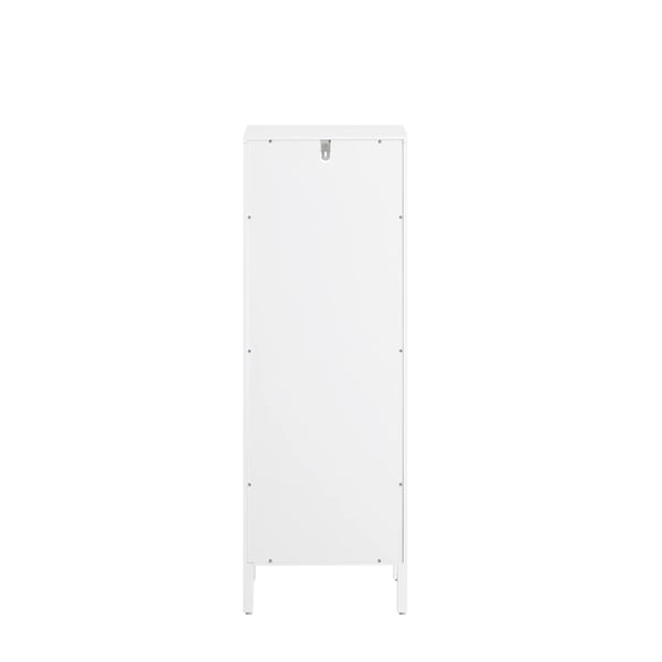 BZR122-W, pyykkikaappi kääntyvällä pyykkipussilla, n. 30×90×30 cm, valkoinen