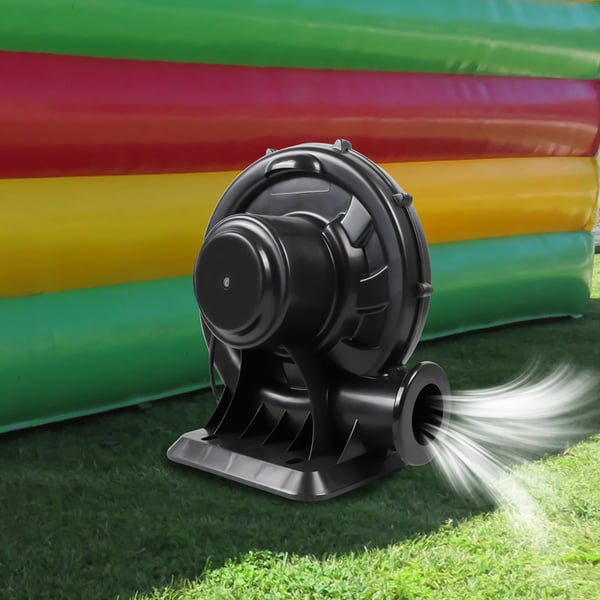 Hoppeborg blæser - Elektrisk luftpumpe - 350 W - 2800 rpm - 1250 Pa - Kommerciel - Udendørs - Sort