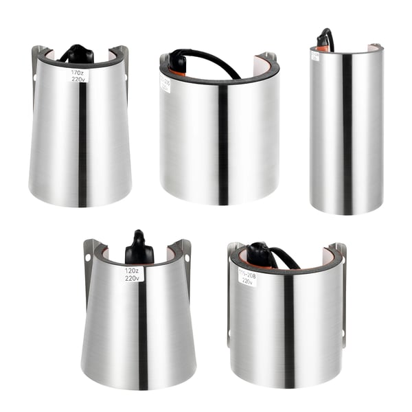 Muki Lämpöprässi - 6-in-1 Lämpösiirto/Sublimaatio - 500 W - 220 V - Digitaalinen Näyttö - Nopea Kuumeneminen - 0–200 °C - Ajastin 0–999 s