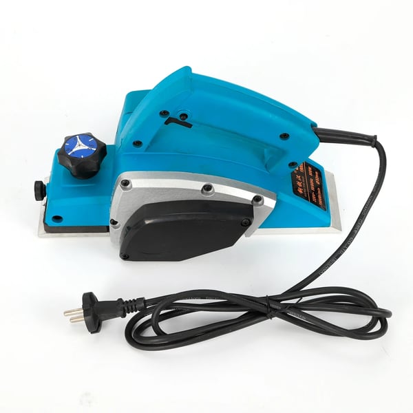 Puunhöylä - Sähköhöylä - 800 W - 16 000 rpm - 1–2 mm säädettävä lastuamissyvyys - EU-pistoke - Puutöihin ja huonekalujen kunnostukseen