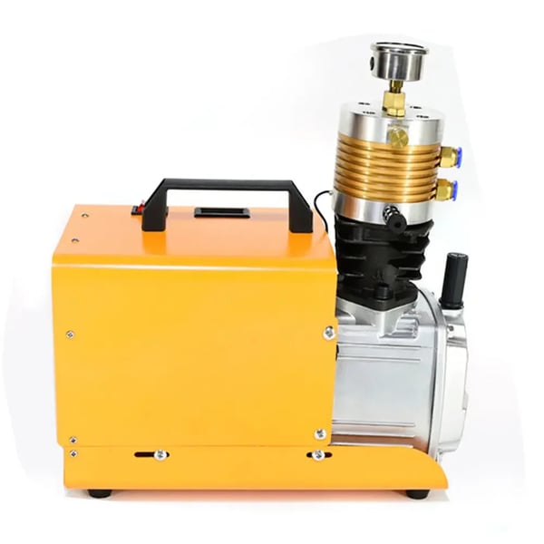 PCP Højtrykskompressor - Elektrisk Luftkompressor - 300 bar - 1800 W - 220 V - Orange