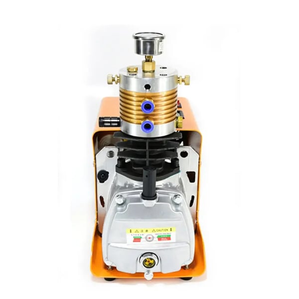 PCP Højtrykskompressor - Elektrisk Luftkompressor - 300 bar - 1800 W - 220 V - Orange