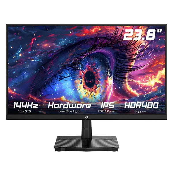 PC-skærm - P2418C - 60,5 cm Full HD 1920×1080 - IPS - 144 Hz - 1 ms - FreeSync - Hvid