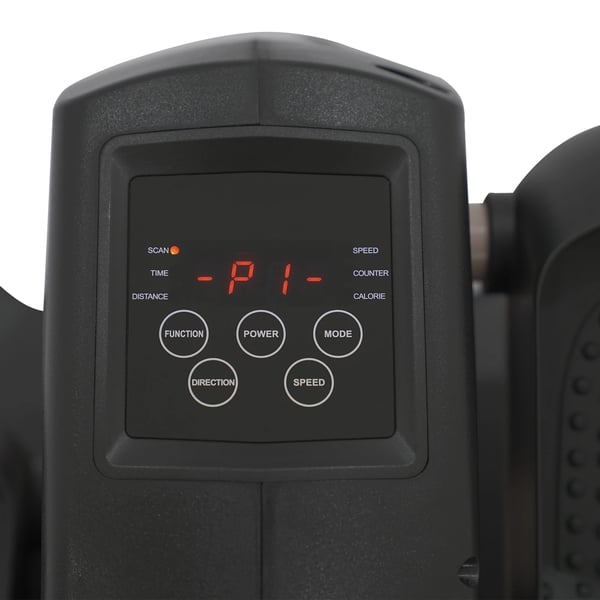 Sähkökäyttöinen Mini Crosstrainer - Pöydän Alle Ellipsilaite - LCD-näyttö - Kaukosäädin - Säädettävä 5 Nopeustasoa - Jalkojen Kuntoutus