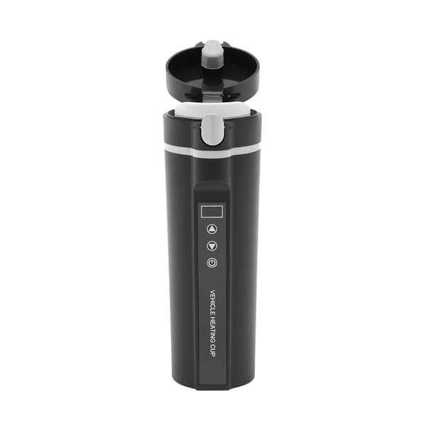 Auton vedenkeitin - Sähköinen matkatermos - 24V DC - 450 ml - 70-100 W - BPA-vapaa - Keltainen