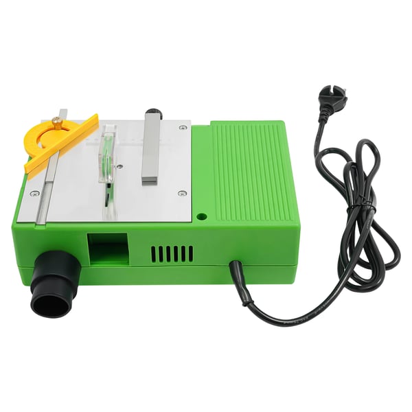 Mini pöytäsaha puulle - Tarkkuussaha - 480 W - 220 V - 8800 r/min - 55 mm terä - 10 mm leikkuusyvyys - 160 mm pöytä