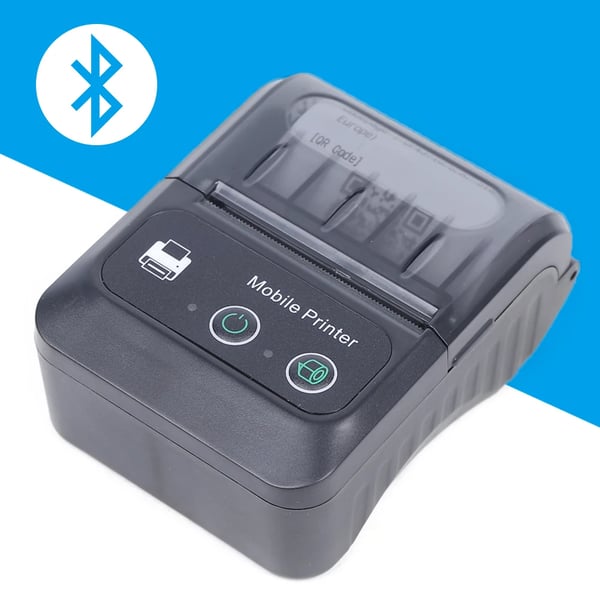 Bærbar Termisk Kvitteringsprinter - PT-280 - 48 mm Udskrivning - Bluetooth & USB - 203 DPI - 90 mm/s - 1500 mAh Batteri