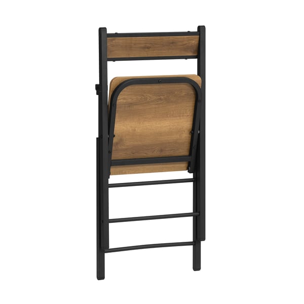 FST88-PF, sammenklappelig køkkenstol, brun, sædehøjde 43 cm, mål B×H×D ca. 46×80×48 cm, vintage
