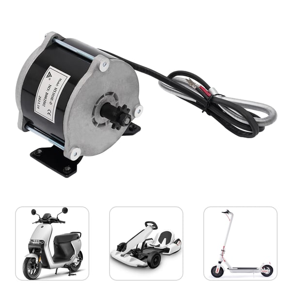 Elektrisk DC gearmotor - MY1018E-D - 500 W - 24/36 V - 1,98 Nm - 1700 omdr./min - IP44 - Til elcykel