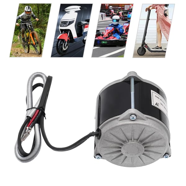 Sähköinen DC-vaihdemoottori - MY1018E-D - 500 W - 24/36 V - 1,98 Nm - 1700 r/min - IP44 - Sähköpyörään