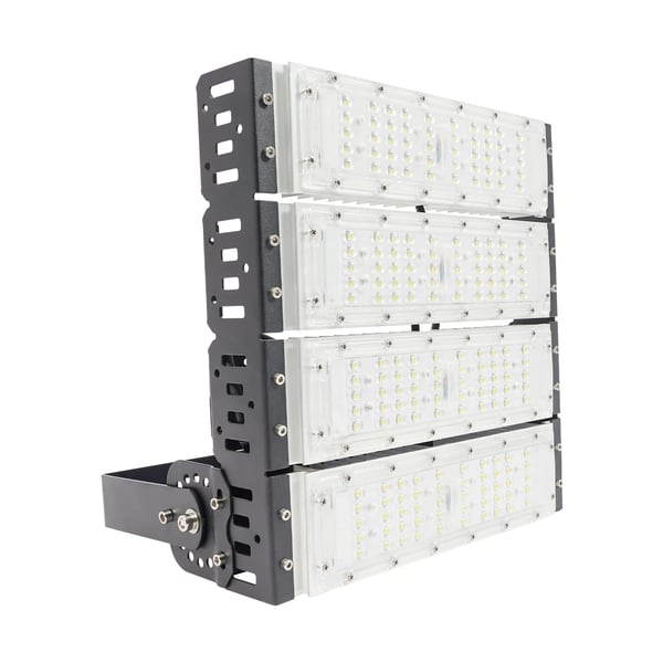 LED Valonheitin - Stadion/Kenttä 200W - Vedenpitävä - 100–277 V - EU-pistoke - ADC12-alumiini - 1,5 m johto - Vaaleanharmaa