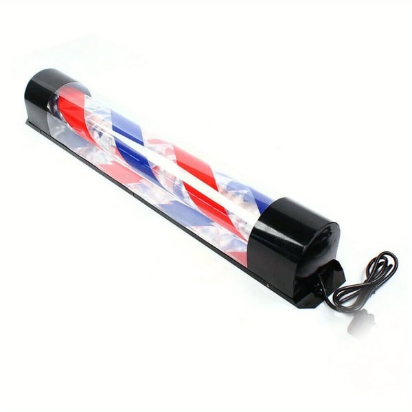Barberstang LED - Roterende Skilt - Udendørs - Oplyst LED-stribe - Vægmonteret - 90 x 13 cm - Flerfarvet