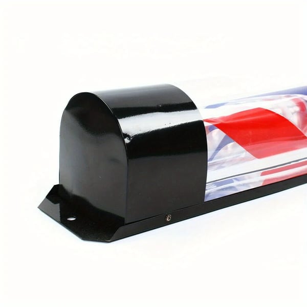 Barberstang LED - Roterende Skilt - Udendørs - Oplyst LED-stribe - Vægmonteret - 90 x 13 cm - Flerfarvet