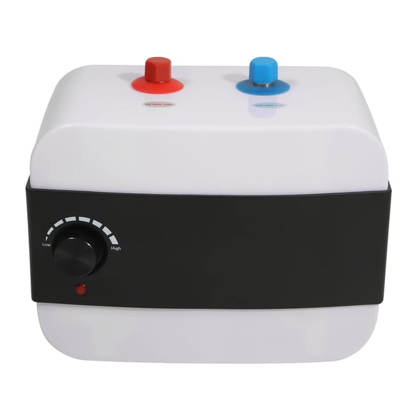 Sähköinen lämminvesivaraaja - Säiliömalli - 6 L - 1500 W - 220 V AC - Keittiöön ja kylpyhuoneeseen - EU‑pistoke - Valkoinen