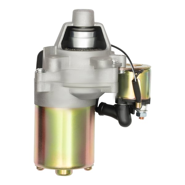 Elstartsæt - Startmotor & Svinghjul - 12V - Til GX160/GX200 - Direkte udskiftning - Rød