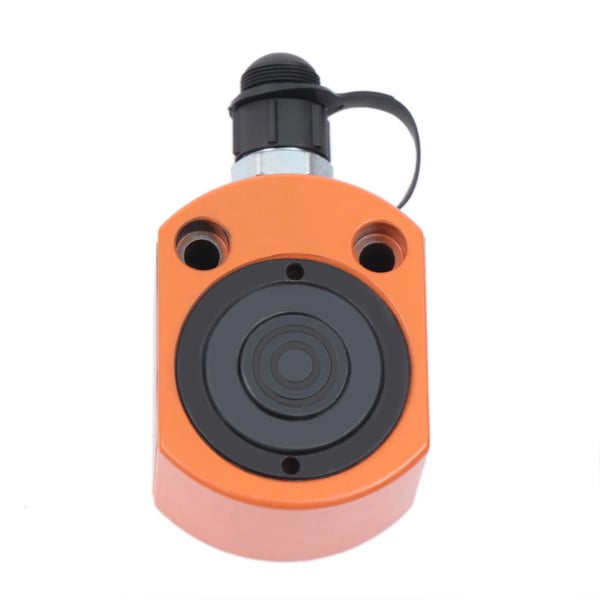 Hydraulisk Donkraftcylinder - Mini Hydraulikstempel - 20 t - Slaglængde 1,6 cm - Stempel Ø 5 cm - Olie 41 ml - Anvendelse 360° - Materiale 45-Stål