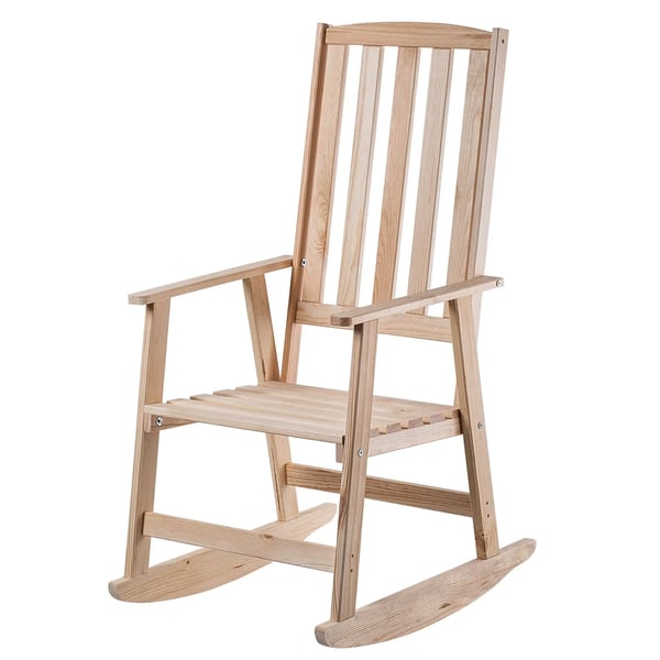 Gungstol i naturträ - Gungstol - Klassisk design - Stabil konstruktion - Natur