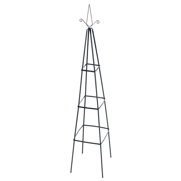 Havebue - Rosenbue & Espalier - 200×40×40 cm - Til Klatreplanter - Grå