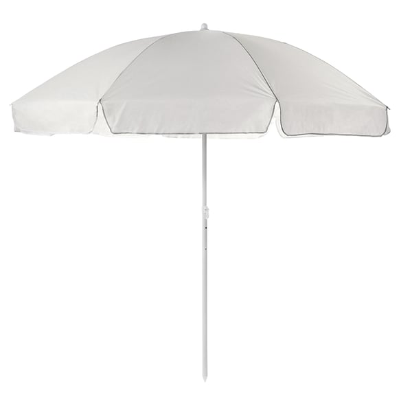 Parasoll - Trädgårds- och strandparasoll - Diameter 220 cm - Hopfällbart - För balkong, terrass och strand - Robust konstruktion