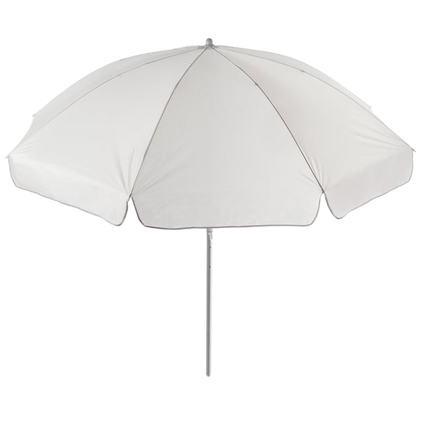 Parasol - Have- og strandparasol - Diameter 220 cm - Sammenklappelig - Til altan, terrasse og strand - Robust konstruktion
