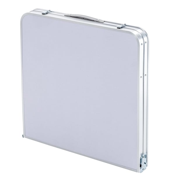 Campingsæt - Sammenklappeligt campingbord 120 cm + 4 campingstole - 5‑i‑1 campinggrill - Bærbar - Let og kompakt - Til udendørs brug