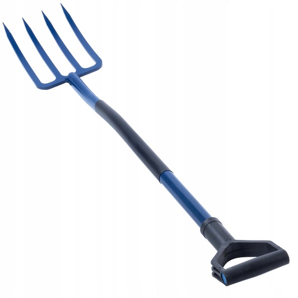 Havegreb - Kompost- og gravegreb - 4-tandet - Metal - 130 cm