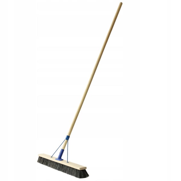 Kosteskaft - 100 cm - Med endeprop - Til gadekost