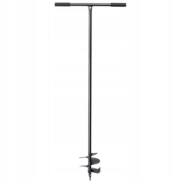 Jordborr - Handhållen markborr - Ø 150 mm (15 cm) - För stolphål - Manuell skruvborr
