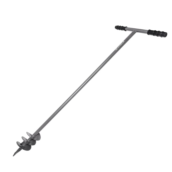 Maaporakaira Istutusporakaira - Käsikäyttöinen - Ø 11 cm (110 mm) - Spiraali istutus- ja tolppareikiin - Puutarhatyökalu