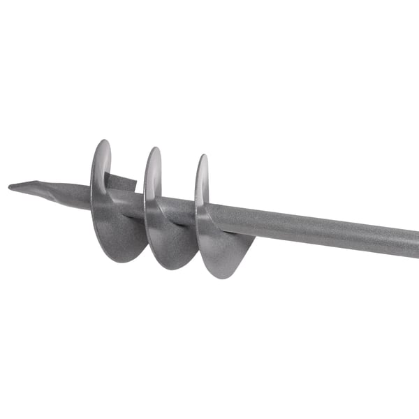 Jordbor Plantebor - Håndjordbor - Ø 11 cm (110 mm) - Spiral til plantehuller og stolper - Haveværktøj