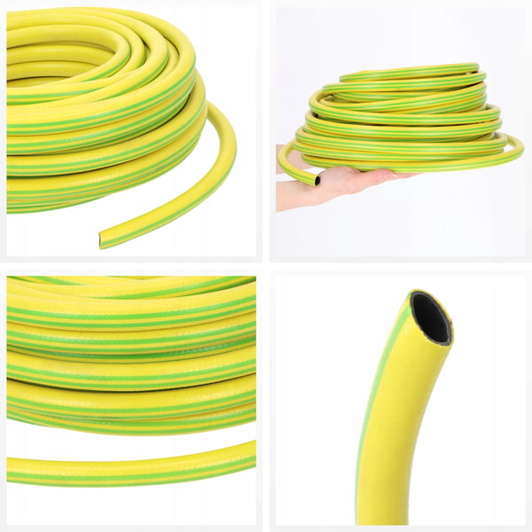 Haveslange - Vandingsslange - 20 m - 12,7 mm - 3-lags PVC