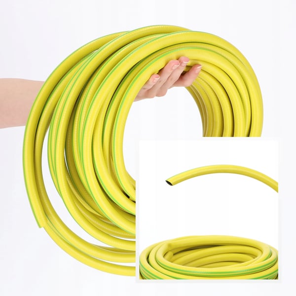 Haveslange - Vandingsslange - 20 m - 12,7 mm - 3-lags PVC